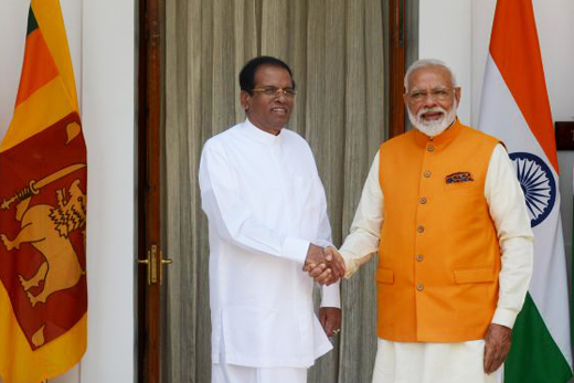 modi in srilanka